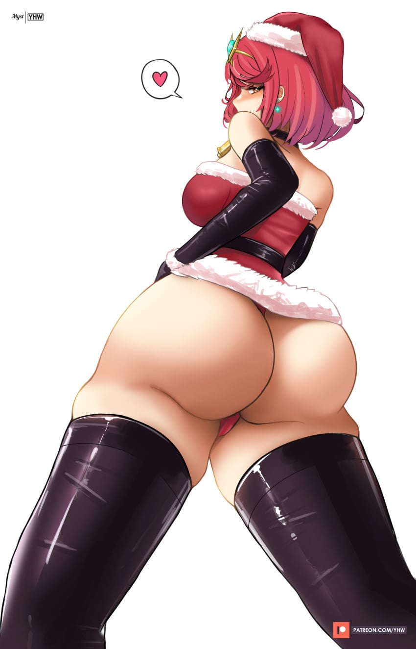 Pyra (Christmas) Rule 34 Image