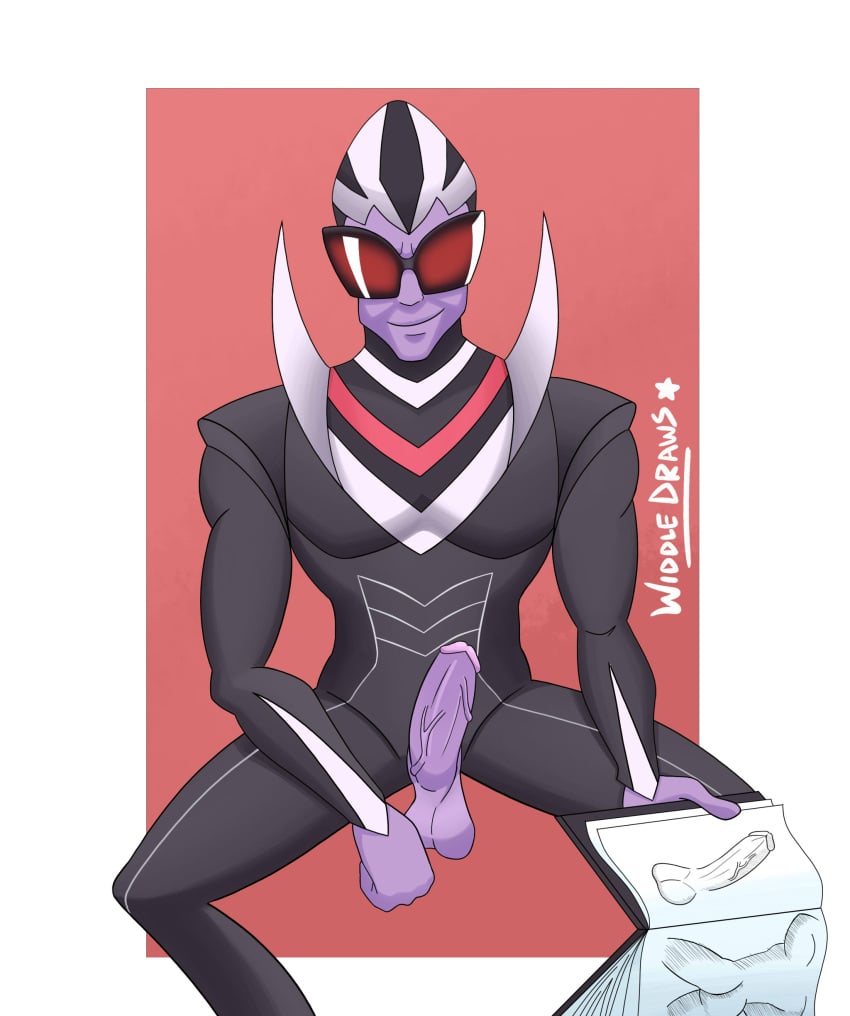 akumatized clothed drawing erect_penis gabriel_agreste male male_only miraculous_ladybug penis tagme the_collector_(miraculous) widdle_draws