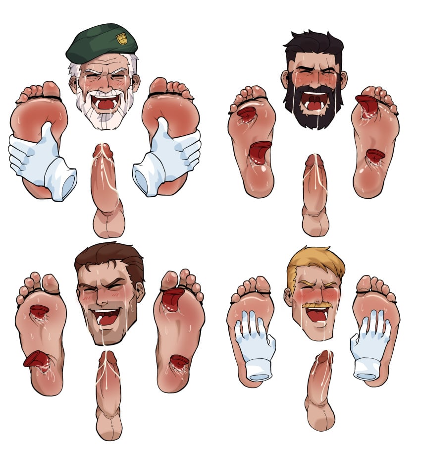 4boys 5_toes bill_(left_4_dead) blush capcom chris_redfield cum cum_on_face david_king dbd dead_by_daylight feet felix_richter floating_hands foot_fetish foot_focus human laughing left_4_dead male_feet male_focus male_only male_tickling penis penis_out resident_evil revealyoursins saliva sweat tears the_entity through_wall tickle_fetish tickle_torture tickling tickling_feet toe_ties tongues video_game video_games