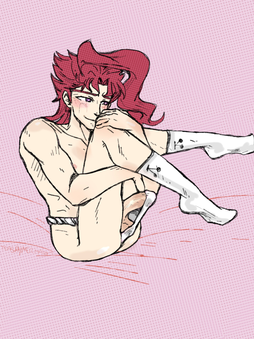 1boy jojo's_bizarre_adventure male male_only noriaki_kakyoin solo solo_male stardust_crusaders tagme trashymermaid61