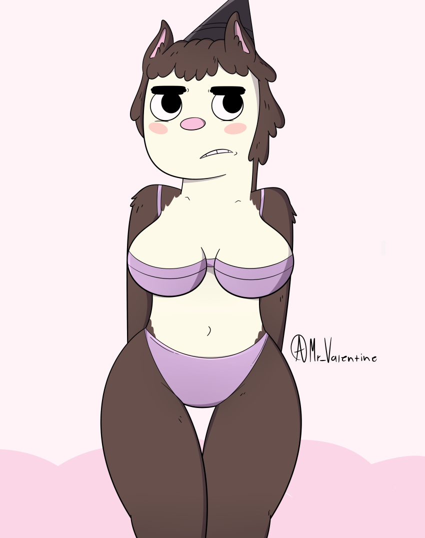 angry_face anthro breasts cartoon_network clothes hedgehog hedgehog's_mom mature_female milf mr_valentine00 solo solo_female summer_camp_island underwear