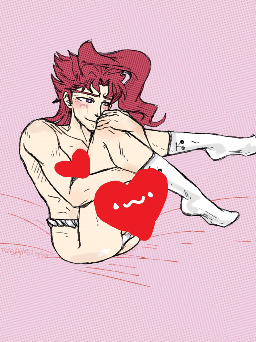 jojo's_bizarre_adventure noriaki_kakyoin solo_male stardust_crusaders tagme trashymermaid61