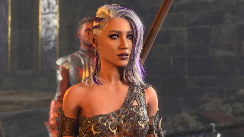 baldur's_gate_3 beautiful beautiful_smile glamour original_character sexy