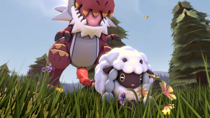 big_penis clueless flower forest imminent_rape misterlovewolf nintendo pidgey pokemon pokemon_(species) pokemon_bw pokemon_rgby pokemon_ss size_difference source_filmmaker tyrantrum wooloo