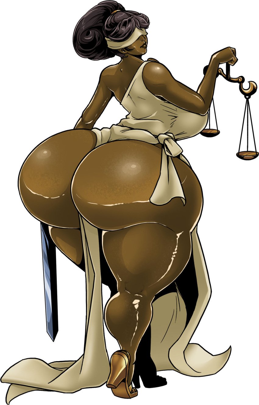 big_ass big_butt enormous_ass gigantic_ass huge_ass huge_butt jacques00 lady_justice