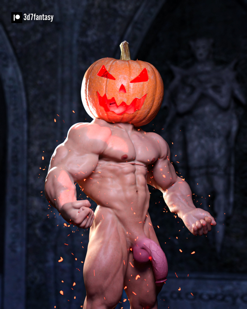 3d7fantasy 3d_(artwork) abs biceps bodybuilder gay halloween halloween_2021 hyper hyper_balls hyper_genitalia hyper_muscles hyper_penis hyper_testicles male male_focus male_only muscle muscle_growth muscles muscular muscular_arms muscular_ass muscular_back muscular_legs muscular_male muscular_thighs nipples pecs penis_growth veins veiny_penis