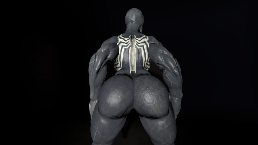 ass big_ass black_body marvel muscular pawg smooth_skin spider thick_thighs venom_(marvel) zengar