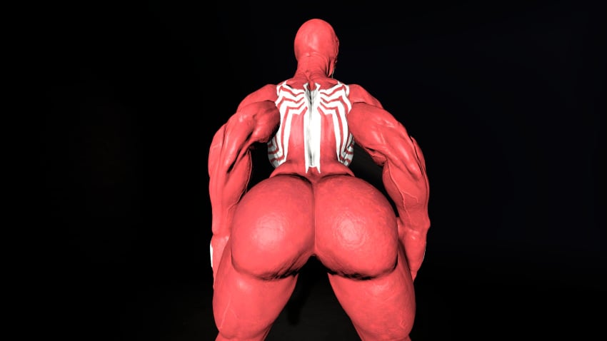 big_ass marvel muscular pawg red_body smooth_skin thick_thighs venom_(marvel) zengar