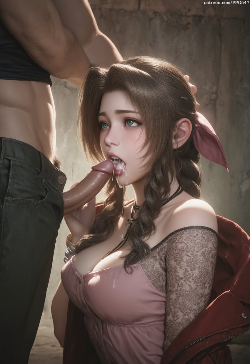 Aerith Gainsborough (Final Fantasy) Rule 34 Image