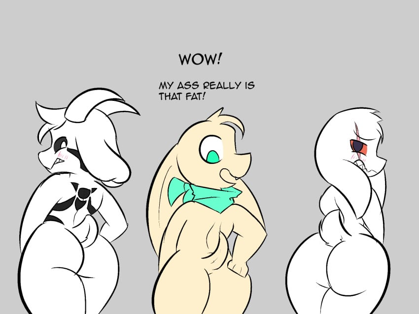 Asriel Dreemurr (God Form) Rule 34 Image