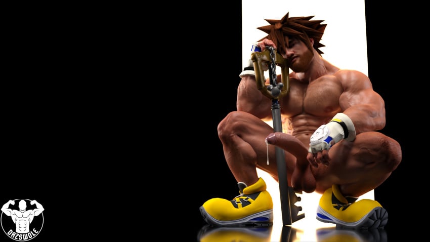 abs biceps big_muscles big_penis bodybuilder casual dazswole footwear handwear huge_cock huge_muscles human keyblade kingdom_hearts male male_focus male_only muscle muscles muscular muscular_arms muscular_back muscular_legs muscular_male muscular_thighs nipples pecs sora_(kingdom_hearts)_(cosplay) veins veiny_muscles veiny_penis weapon