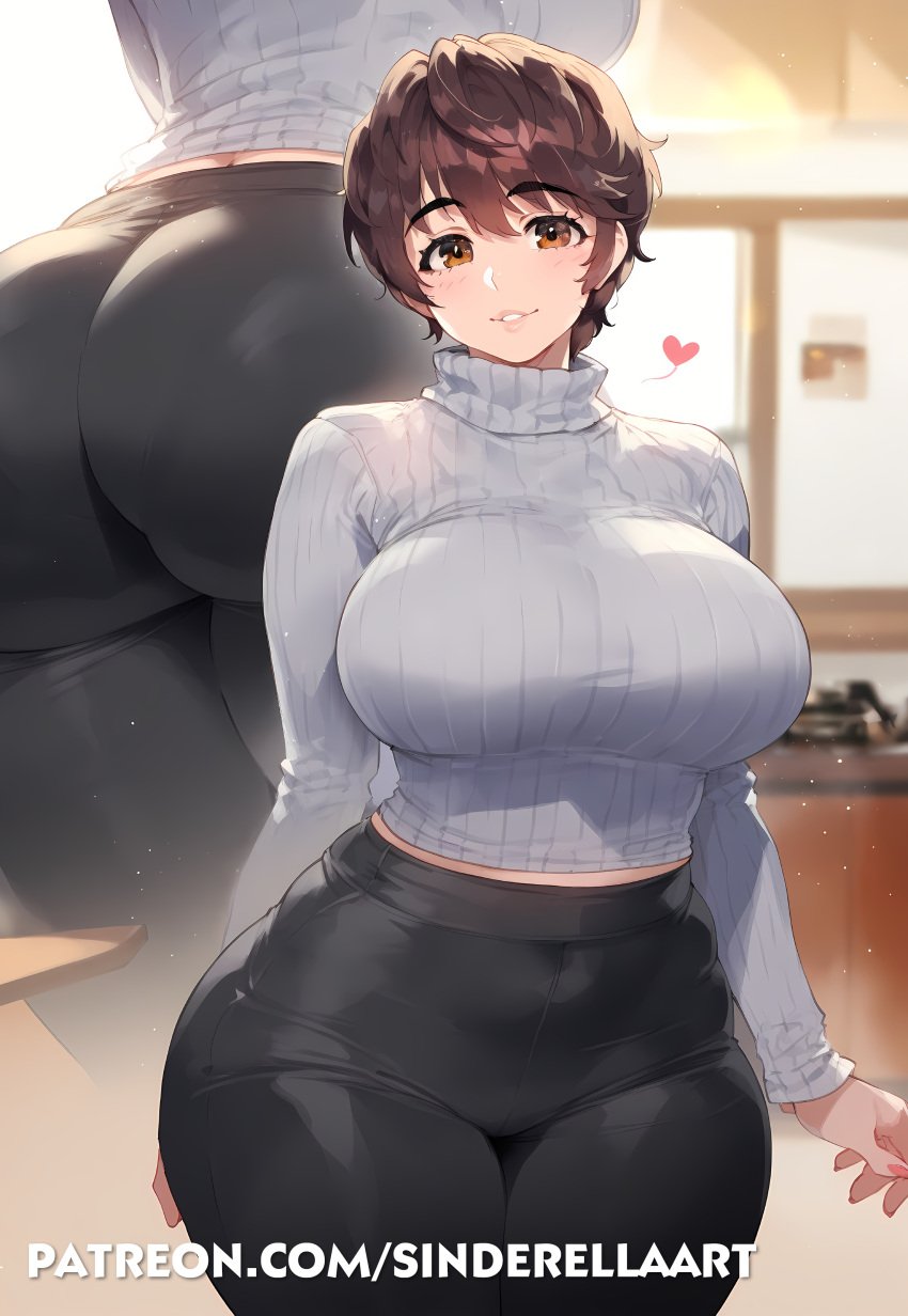 ai_generated ass_bigger_than_head big_breasts big_breasts big_butt breasts_bigger_than_head busty commission female heavenly_ass huge_ass huge_breasts idolmaster idolmaster_cinderella_girls large_ass large_breasts milf oikawa_shizuku patreon patreon_url patreon_username pawg shizuku_oikawa sinderellaart thick thick_ass thick_legs thick_thighs voluptuous voluptuous_female