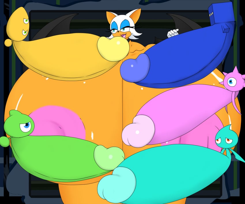 alien bat big_breasts big_penis blue_eyes breasts female fur genitals group hi_res huge_breasts huge_cock humanoid hyper hyper_breasts male male/female mammal necrobern orange_body orange_fur orange_skin penis rouge_the_bat sega sonic_(series) sonic_the_hedgehog_(series) wings wisp_(sonic)