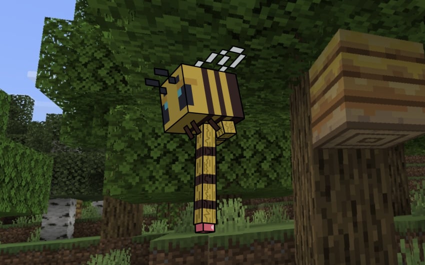 Bee (Minecraft) Rule 34 Image