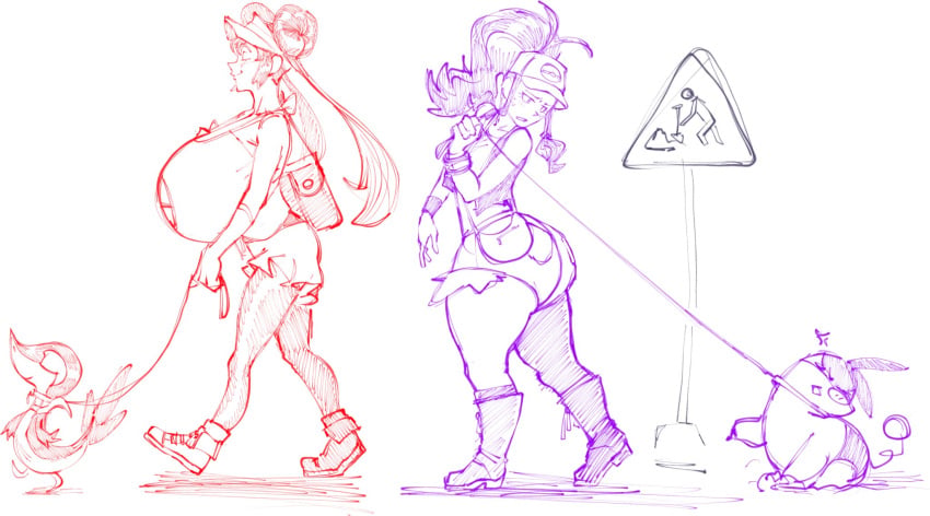 Hilda (Pokemon) Rule 34 Image