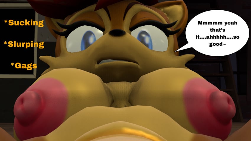 1futa 3d alicia_acorn big_breasts chipmunk chipmunk_humanoid deepthroat furry furry_intersex futanari hair intersex looking_at_viewer mammal mammal_humanoid moaning pleasure_face red_hair rodent rodent_humanoid sonic_(series) source_filmmaker taker_pov