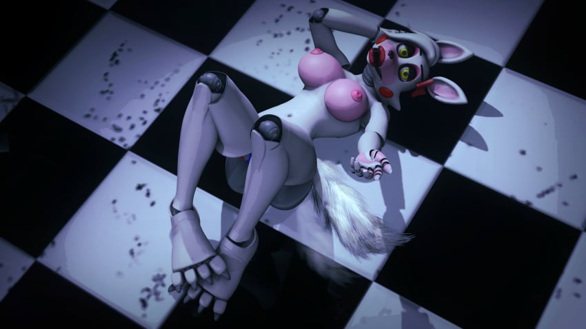 3d_(artwork) 4_toes 5_fingers absurd_res alternate_form animatronic anthro barefoot big_breasts bow_tie breasts canid canine claws digital_media_(artwork) erect_nipples falko3458 feet female fingers five_nights_at_freddy's five_nights_at_freddy's_2 fox hair hi_res lips long_legs long_torso looking_at_viewer machine mammal mangle_(disembowell) mangle_(fnaf) navel nipples nude open_mouth pink_breasts pink_nipples robot small_head small_waist soles solo source_filmmaker toe_claws toes video_games white_body white_hair white_tail yellow_eyes