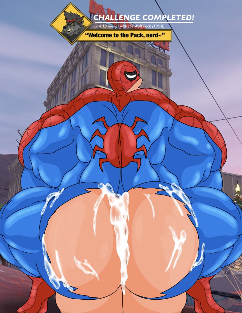 abs ass_focus balls_on_ground biceps big_ass bodybuilder cum_on_ass dire_(fortnite) fat_ass fortnite hyper hyper_ass hyper_balls hyper_genitalia hyper_muscles hyper_penis hyper_testicles kindaporn male male_focus male_only marvel muscle muscles muscular muscular_arms muscular_ass muscular_back muscular_legs muscular_male muscular_thighs nipples pecs ripped_clothing spider-man spider-man_(fortnite) spider-man_(series) veins