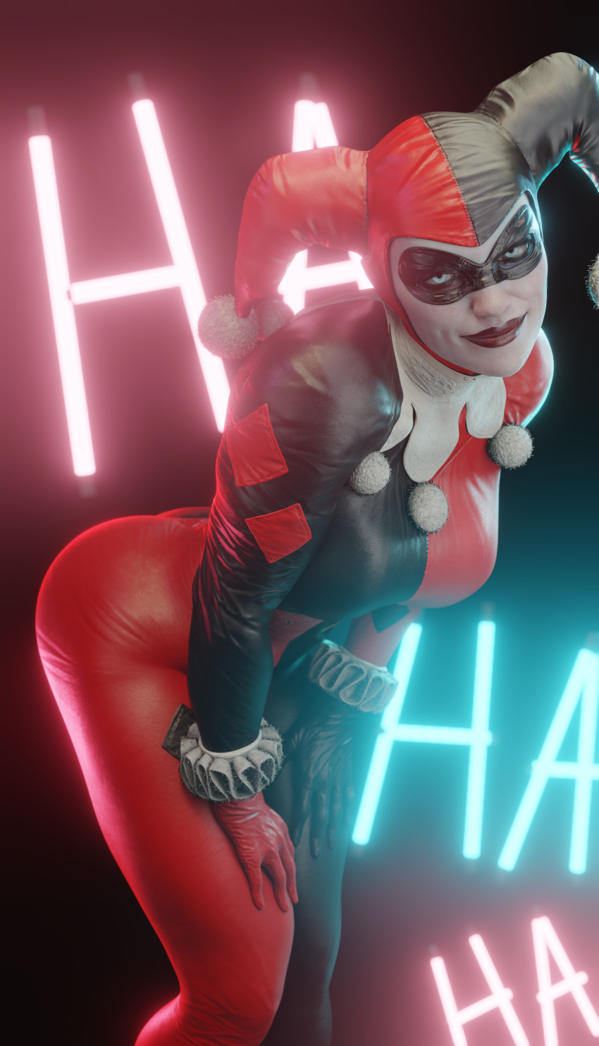 Harley Quinn (Batman: Arkham Knight) Rule 34 Image
