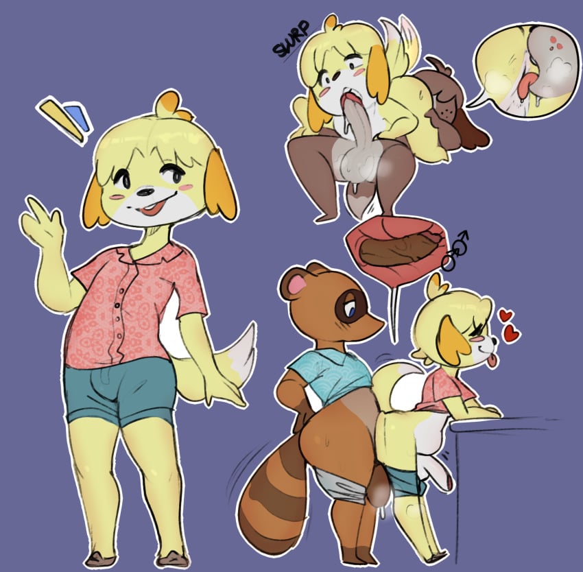 2022 3boys 69_position anal anal_sex animal_crossing anthro anthro_on_anthro anthro_penetrated anthro_penetrating anthro_penetrating_anthro anus balls brother brothers canid canine canis clothed clothing color_edit colored cutaway digby_(animal_crossing) domestic_dog duo edit erection fellatio ftm_crossgender gender_symbol genderswap genderswap_(ftm) genitals hair heart hi_res humanoid_genitalia humanoid_penis incest internal isabelle_(animal_crossing) male male/male male/male_symbol male_penetrated male_penetrating male_penetrating_male male_symbol mammal mutual_oral nintendo opposite_sex_twins oral pants_down partially_clothed pawtsun penetration penile penis plantigrade raccoon_dog rimming rule_63 seniorseasalt sex sexuality_symbol shih_tzu sibling simple_background stomach_bulge symbol tanuki tom_nook tongue tongue_out toy_dog video_games