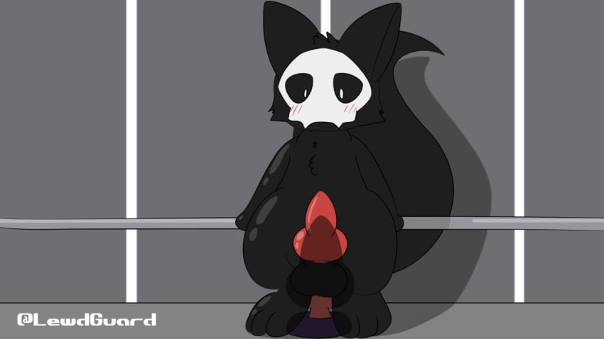 2021 48fps 720p animal_genitalia animated animated animated anthro anthrofied background balls big_tail black_and_white_fur black_fur blush canine_penis changed_(video_game) chibi digital_media_(artwork) dildo dildo_in_ass erection fluid_animation fur furry furry_ears furry_only furry_tail goo hi_res high_resolution highguard knot male male_only mask masked penetrable_sex_toy penetration penis puro_(changed) red_penis sex sex_toy sex_toy_in_ass tail watermark white_eyes wolf x-ray