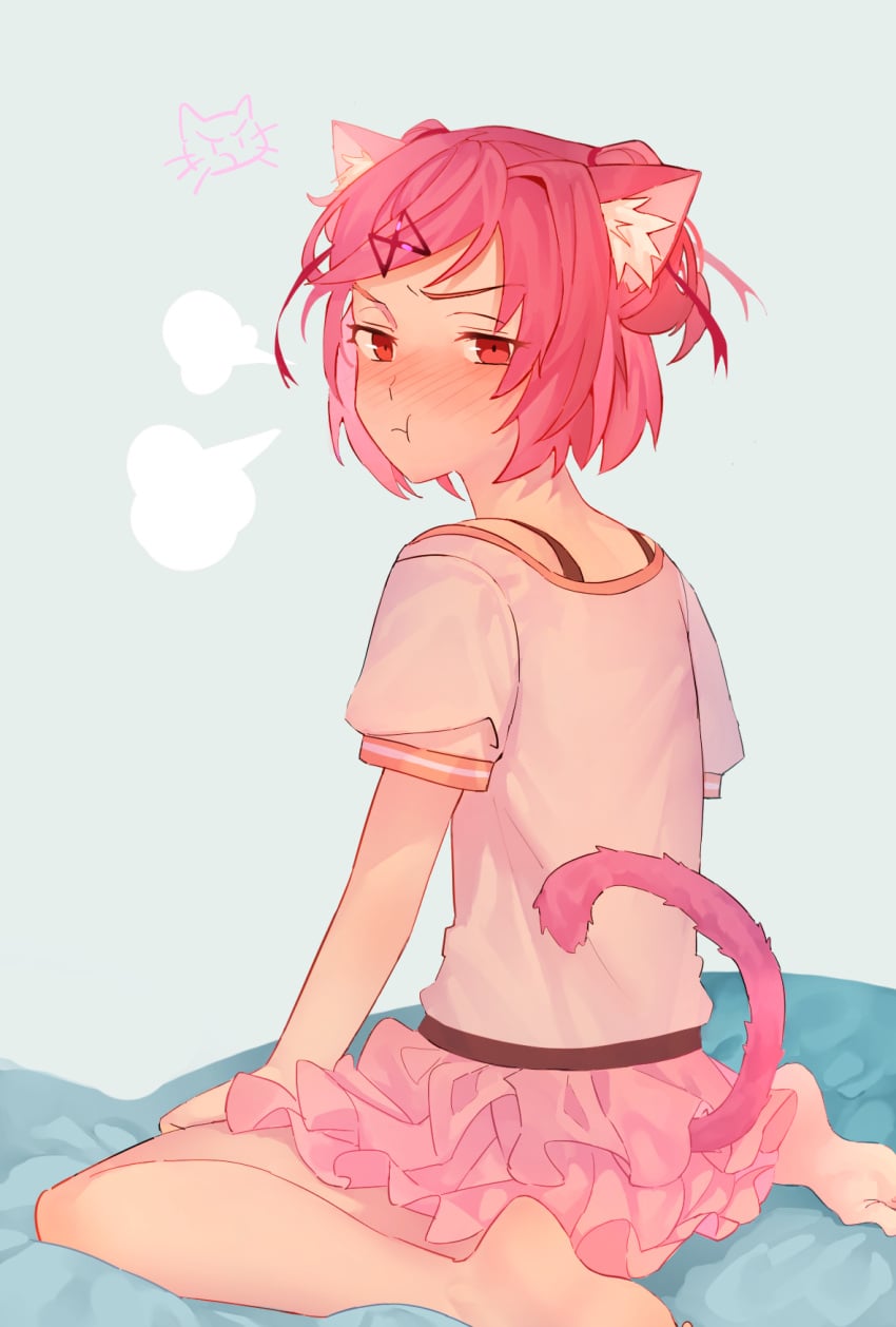 Natsuki (Doki Doki Literature Club) Rule 34 Image