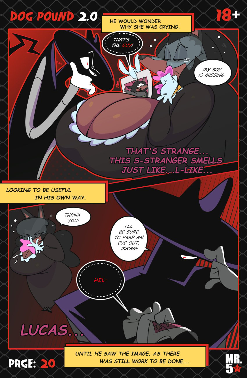 anthro big breasts laverne_(sssonic2) lucas_(sssonic2) milf mr5star shadow tears