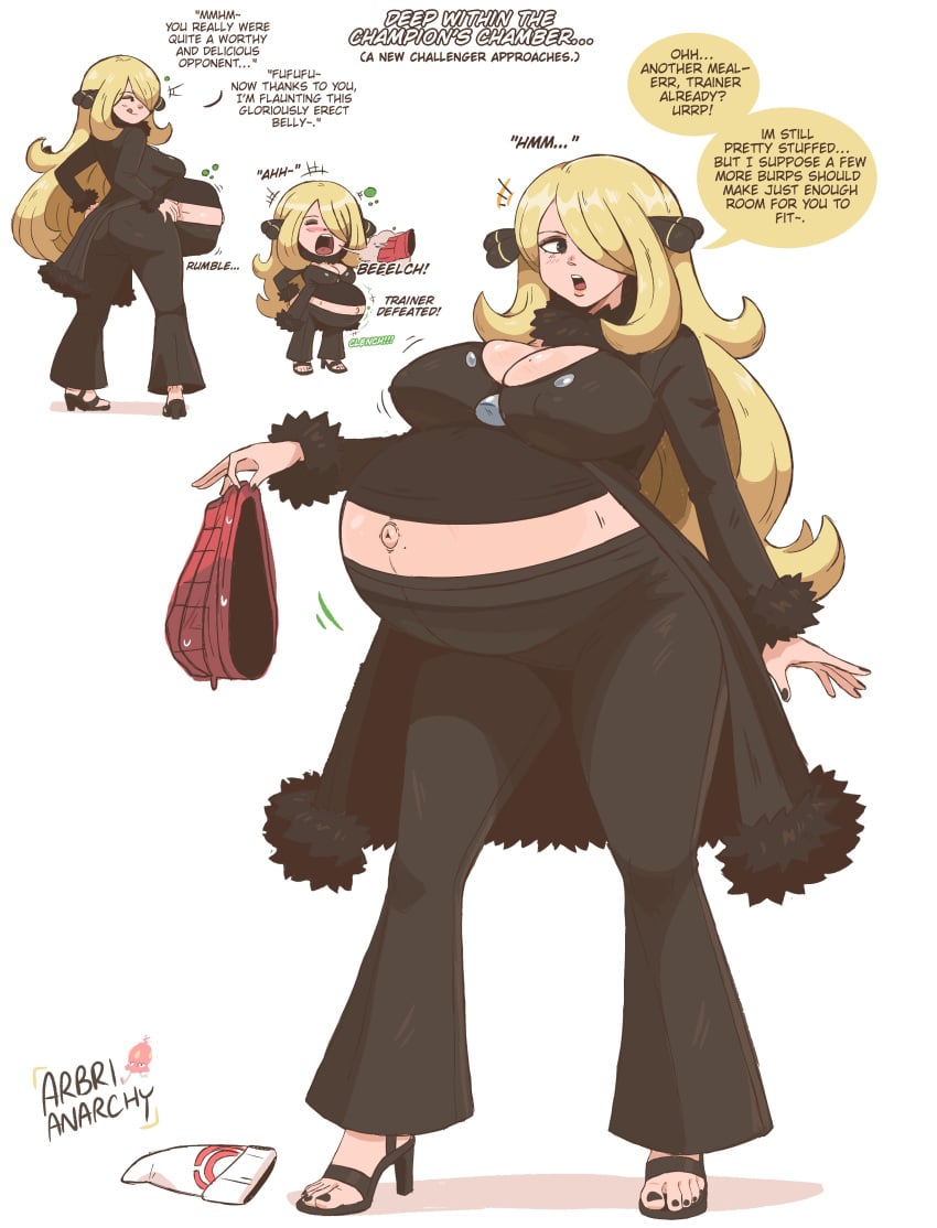 Cynthia (Pokemon) Rule 34 Image