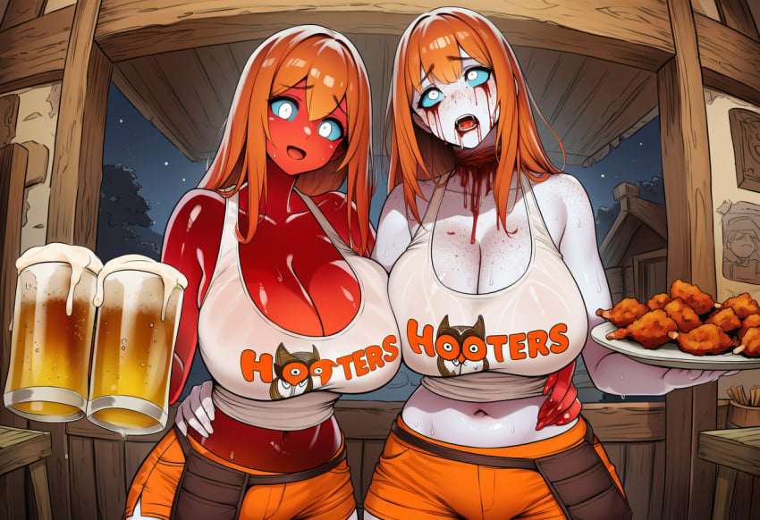 Original Character (Hooters) Rule 34 Image