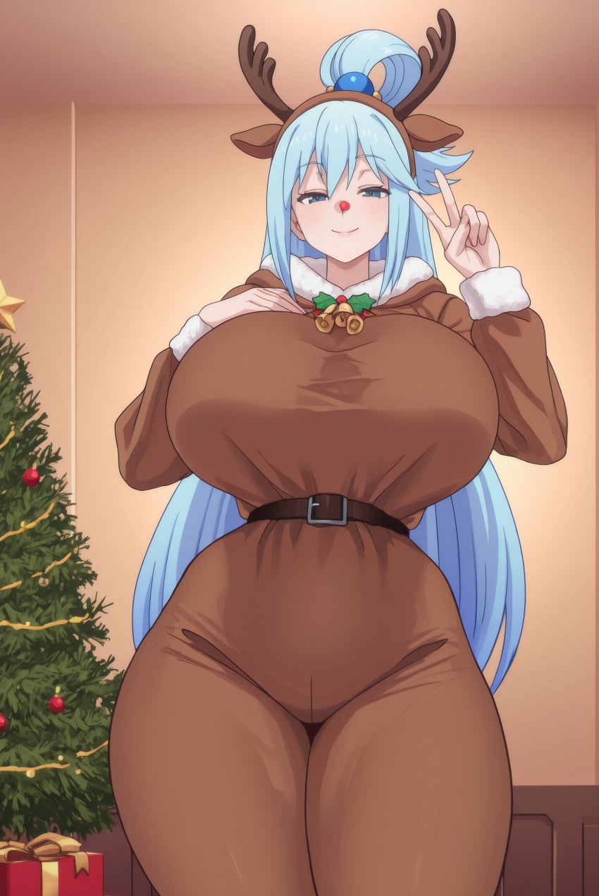Aqua (Christmas) Rule 34 Image