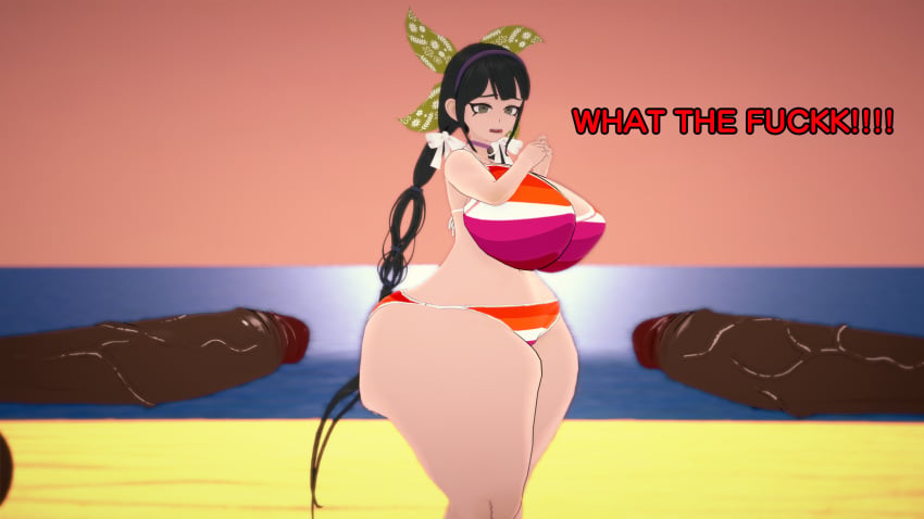 Chabashira Tenko (Blacked) Rule 34 Image