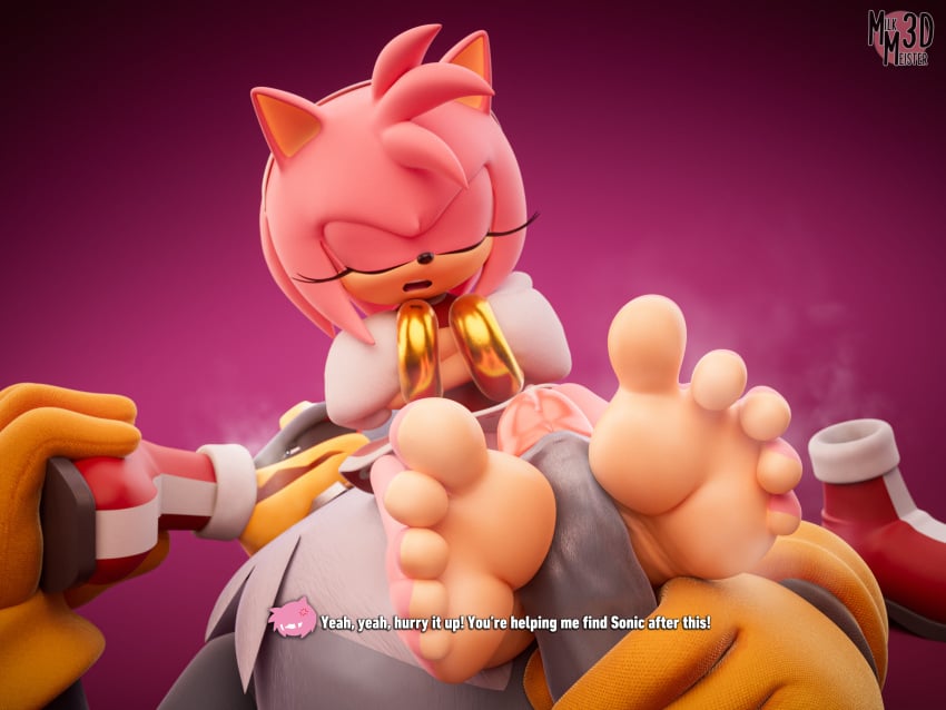 Amy Rose (Sega) Rule 34 Image