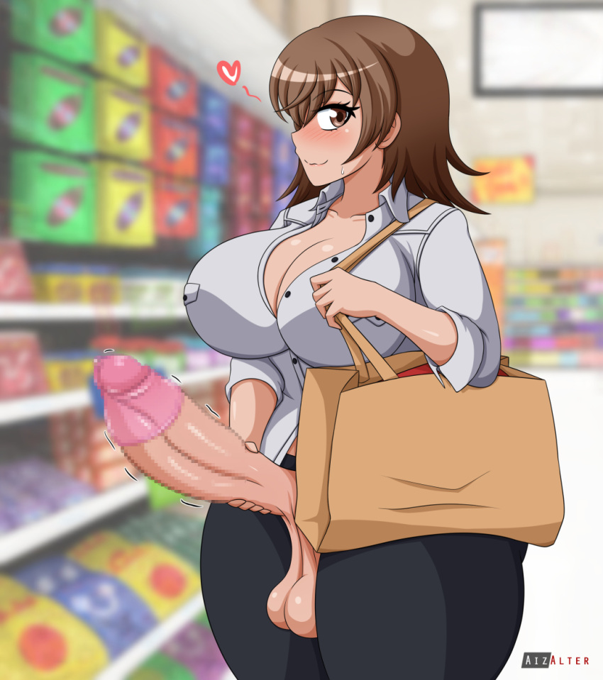 1futa aizalter balls big_penis blush breasts censored cleavage clothed clothed_futanari clothed_masturbation clothing condom condom_on_penis crotchless erection exhibitionism futa_only futanari gigantic_penis huge_breasts huge_cock human hyper hyper_balls hyper_penis light-skinned_futanari mall masturbating misaka_misuzu mostly_clothed mother pale_skin penis penis_out public public_masturbation sagging_balls solo standing thick_penis thick_thighs to_aru_kagaku_no_railgun to_aru_majutsu_no_index veiny_penis wearing_condom wide_hips