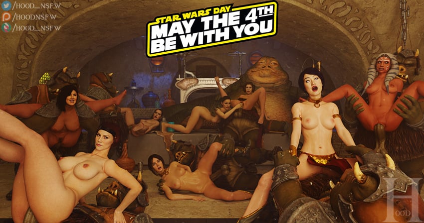 8girls ahsoka_tano alien anal anal_penetration anal_sex bo-katan_kryze bo_katan cara_dune carrie_fisher clone_wars daisy_ridley felicity_jones gamorrean gangbang green_skin hood_nsfw jabba_the_hutt jyn_erso katee_sackhoff leia_organa may_the_4th may_the_4th_be_with_you natalie_portman padme_amidala princess_leia_organa rey rey_(star_wars) rey_palpatine rogue_one:_a_star_wars_story rosario_dawson sabine_wren sfm_hood star_wars the_mandalorian vagina vaginal vaginal_penetration vaginal_sex