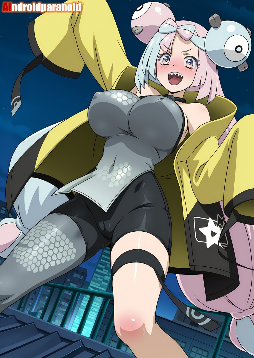 1girls ai_generated aindroidparanoid ass ass big_ass big_breasts big_butt breasts busty cameltoe curvy cute fat_ass female female_only gym_leader hair hi_res hips huge_ass huge_breasts human idol iono_(pokemon) large_ass large_breasts legs narrow_waist pokemon pokemon_trainer slim_waist tagme thick_ass thick_thighs voluptuous waist wide_hips