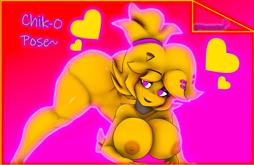 1girls 3d_(artwork) ass big_ass big_breasts big_butt booty breasts chiku chiku_(cryptia) chiku_(cryptiacurves) completely_nude completely_nude_female cryptiacurves fap_nights_at_frenni's female female_only five_nights_at_freddy's_2 fnia inverted_nipples jack-o_pose maxoneton naked naked_female nipples nude nude_female pose robot robot_girl robot_humanoid sfm solo solo_female source_filmmaker toy_chica toy_chica_(fnaf)