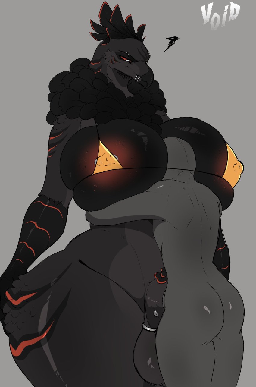 anthro beak big_breasts huge_breasts hugging hugging_another larger_female taller_girl thick_thighs v0_id_arts