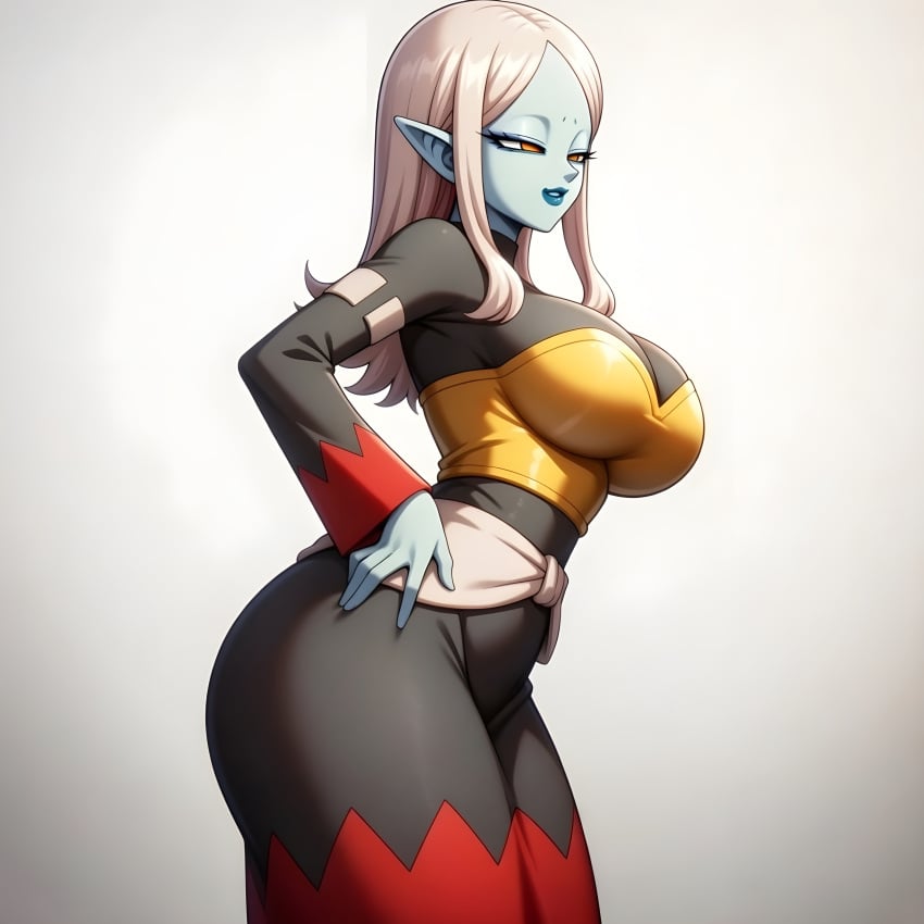 Beautiful Woman With Weird Hat (Dragon Ball Daima) Rule 34 Image