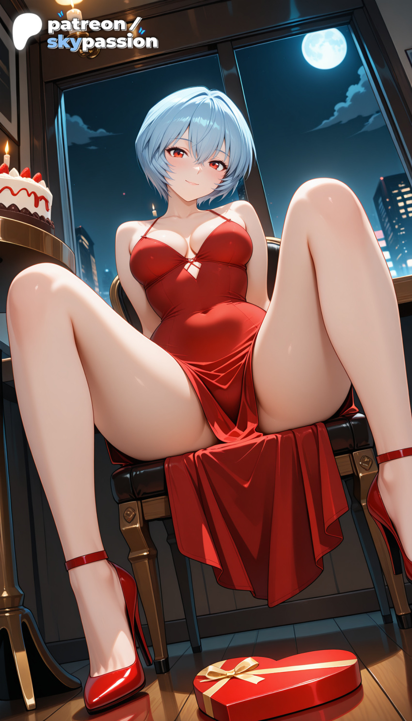 Rei Ayanami (Neon Genesis Evangelion) Rule 34 Image
