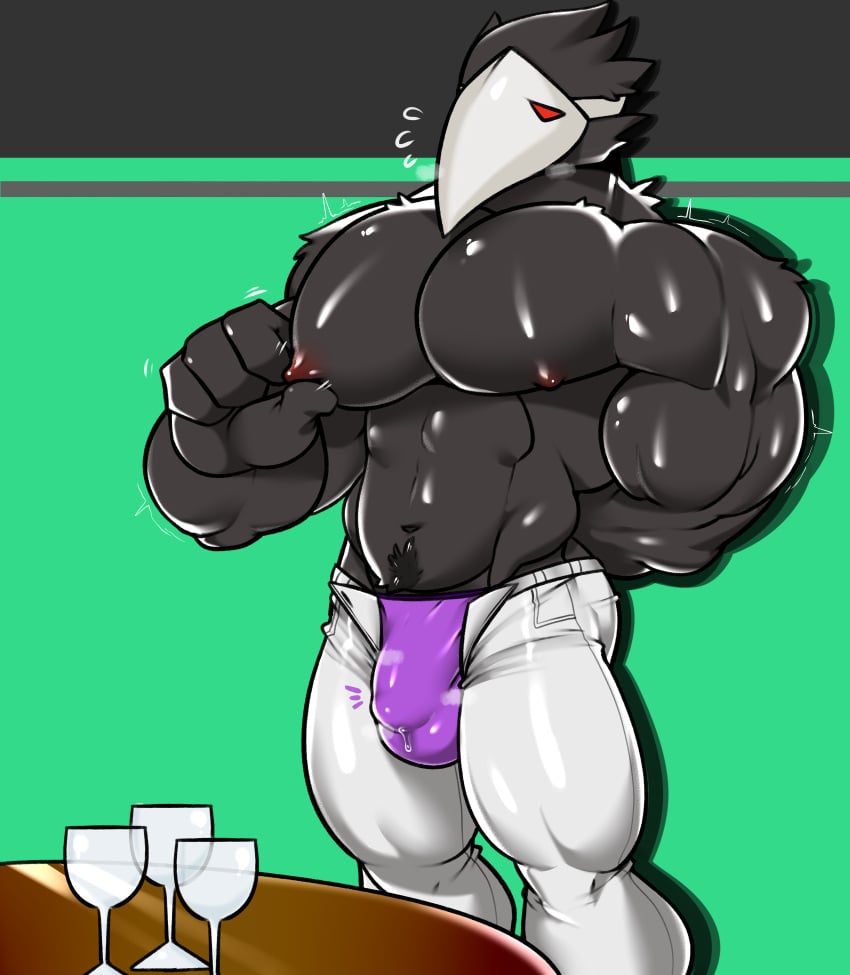 abs artisticwolfie biceps bodybuilder deltarune furry gay hyper hyper_balls hyper_genitalia hyper_muscles hyper_penis hyper_testicles male male_focus male_only muscle muscles muscular muscular_arms muscular_ass muscular_back muscular_legs muscular_male muscular_thighs nipples pecs swatchling_(deltarune) tsukielewds undertale_(series) veins veiny_penis