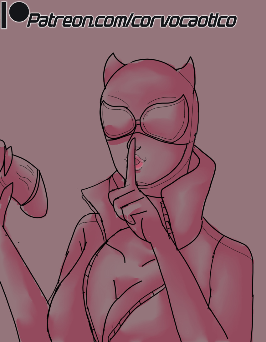 batman_(series) catwoman corvo_caotico dc_comics kinktober kinktober_2021 sketch sneaky_sex