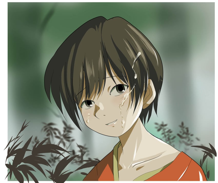 clothing cum highres mushishi nekorin renzu renzu_(mushishi) solo