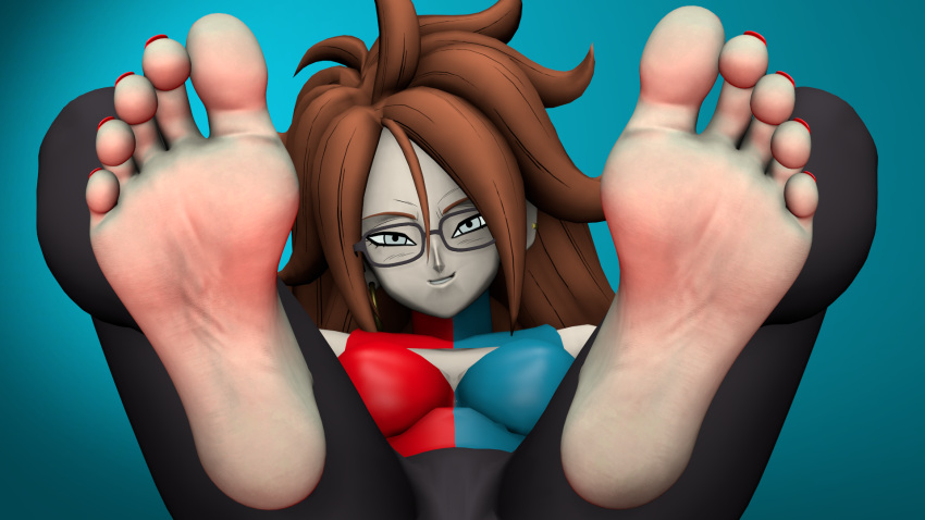 Android 21 (Dragon Ball) Rule 34 Image