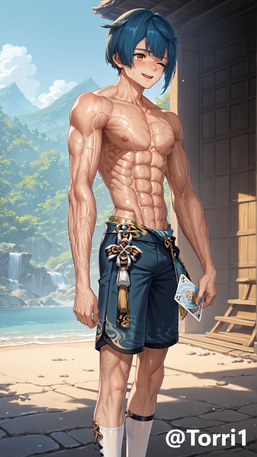 Xingqiu (Genshin Impact) Rule 34 Image