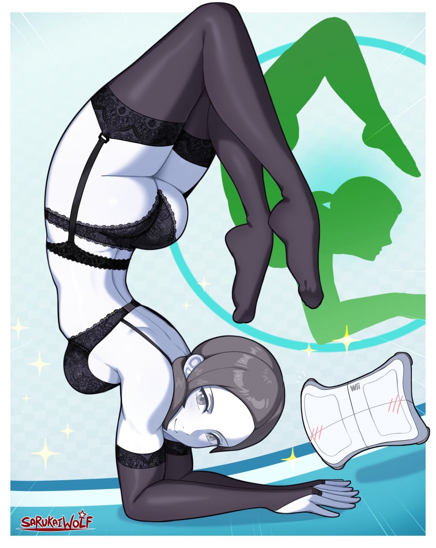 Wii Fit Trainer (Super Smash Bros.) Rule 34 Image