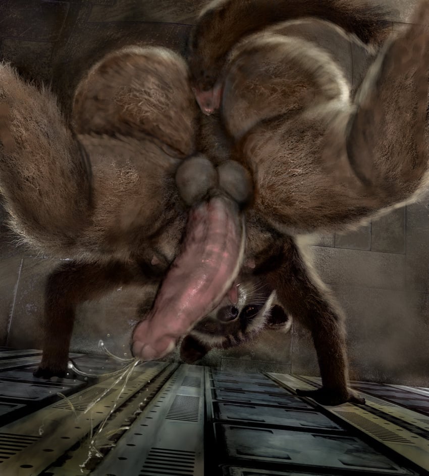Rocket Raccoon (Guardians Of The Galaxy) Rule 34 Image