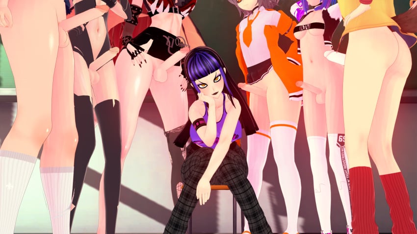 1girls 3d 6futas balls black_socks blush futa_on_female futa_with_female futanari group hellhmv hololive imminent_gangbang imminent_sex indie_virtual_youtuber inugami_korone juggalo knee_socks kneehighs kneesocks loose_socks melody_(projektmelody) penis piper_perri_surrounded projektmelody red_socks snuffy socks surrounded_by_penises thigh_socks thighhighs tonkatsu_sinclair virtual_youtuber vshojo white_socks youtube zentreya