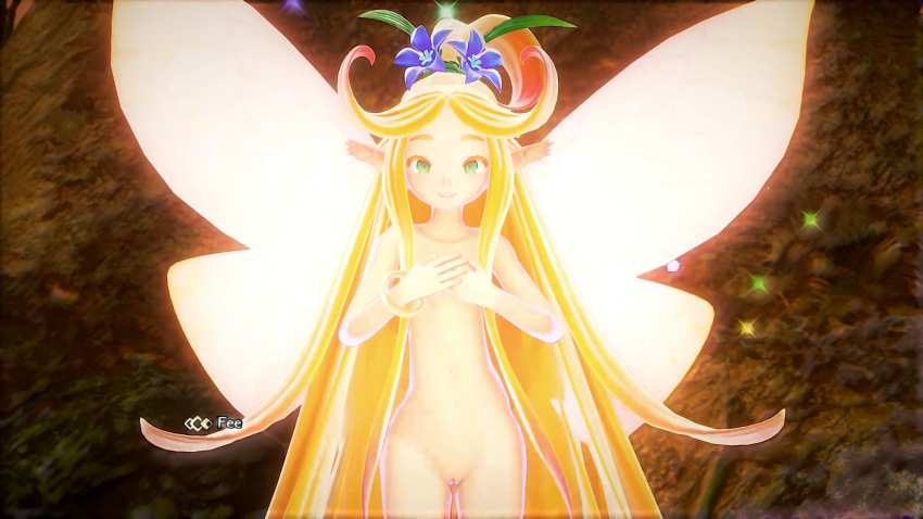 faerie faery fairy feet mana mana_(series) pettanko seiken_densetsu_3 small_breasts trials trials_of_mana