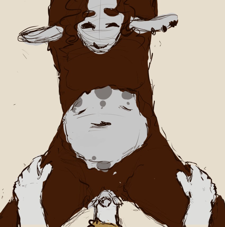 alpaca andromorph animated anthro belly black_wool bouncing_belly bovid camelid caprine clitoral_hood clitoris cuntboy curls duo fingers fluffy from_front_position fur genitals gif hand_on_leg hand_on_thigh hi_res intersex intersex/male loop lying male male/male mammal markings missionary_position multicolored_body navel on_back penis piercing sebthetree sex sheep short_playtime sketch slightly_chubby so solo_focus two_tone_body