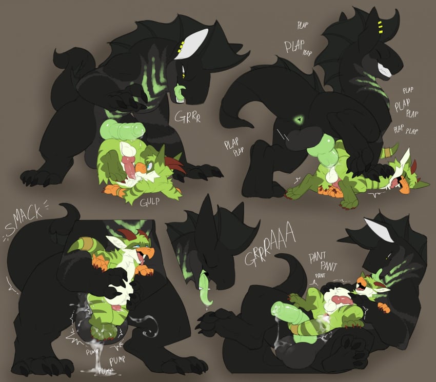 2025 4_fingers 4_toes 69_position accessory after_sex anal anal_sex animal_genitalia animal_penis anthro anthro_on_feral anthro_penetrated anus balls beak belly big_ears black_body blue_eyes blush blush_lines bodily_fluids bracelet breath canine_genitalia canine_penis claws closed_eyes countershade_torso countershading cum cum_in_ass cum_inside cumshot decodecker digital_media_(artwork) digitigrade dragon duo ear_piercing ear_ring ejaculation equine_genitalia equine_penis erection excessive_cum excessive_genital_fluids feet feral feral_penetrating feral_penetrating_anthro finger_claws fingers fleshlight_position frill_(anatomy) from_behind_position fur furgonomics genital_fluids genitals gloves_(marking) green_anus green_body green_fur green_markings green_penis green_tongue grey_background grin half-closed_eyes head_grab head_lick hi_res horn hybrid_genitalia hybrid_penis inflation inflation interspecies jewelry knot knotted_equine_penis knotted_penis kobold large_insertion larger_feral larger_male leaking_cum licking licking_lips looking_pleasured lying male male/male male_penetrated male_penetrating male_penetrating_male markings medial_ring membrane_(anatomy) membranous_frill multiple_scenes mythological_creature mythological_scalie mythology narrowed_eyes nude on_back on_top oral panting penetration penile penile_penetration penis penis_in_ass penis_lick piercing pink_anus plap precum rear_admiral_position red_claws red_horn ring_piercing saliva scalie sequence sex shaking sharp_teeth simple_background size_difference smaller_anthro smaller_male smile tail tail_accessory tail_around_penis tail_fetish tail_play tailband teeth thrusting toe_claws toes tongue tongue_out torso_grab trembling white_body white_countershading wide_eyed yellow_eyes zoophilia